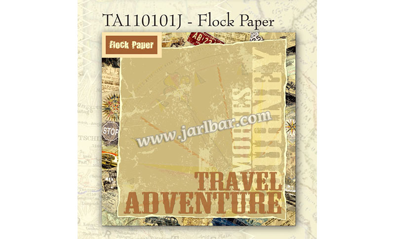 TA110101J-flock paper